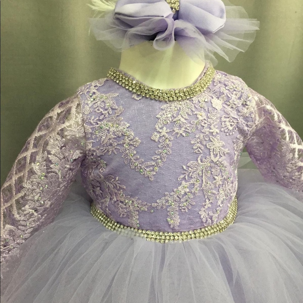 Princess Dress with Bow - Birthday/ Special event - Picture 2 of 3